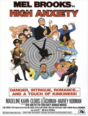 High Anxiety poster art by Robert Tanenbaum